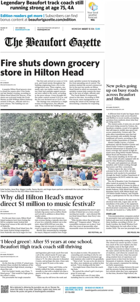 Cover of The Beaufort Gazette