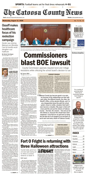 Cover of The Catoosa County News