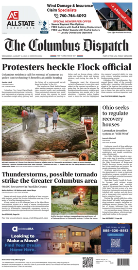 Cover of The Columbus Dispatch
