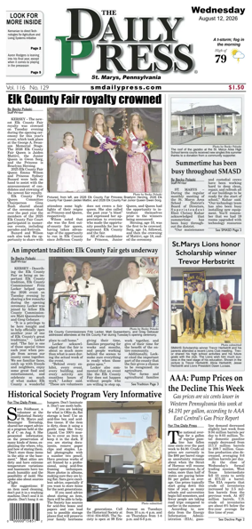 Cover of The Daily Press
