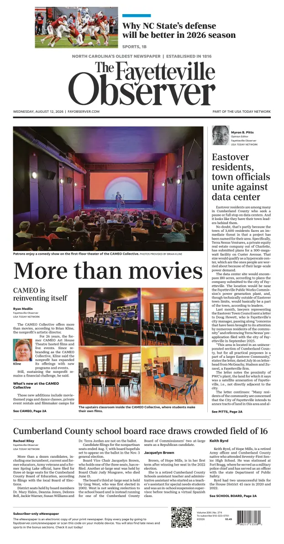 Cover of The Fayetteville Observer