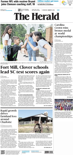 Cover of The Herald (Rock Hill)
