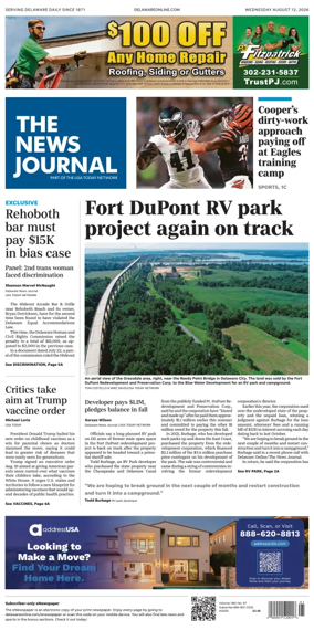 Cover of The News Journal