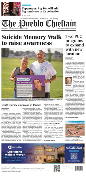 Cover of The Pueblo Chieftain