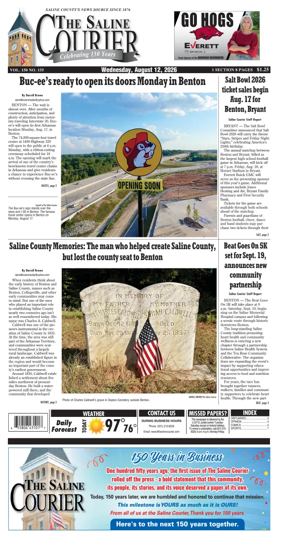 Cover of The Saline Courier