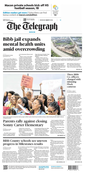 Cover of The Telegraph (Macon)
