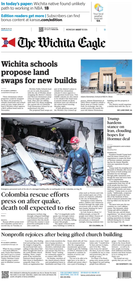 Cover of The Wichita Eagle
