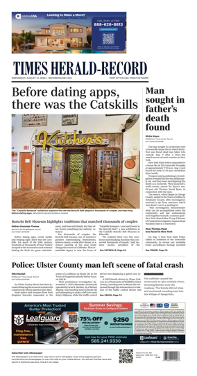 Cover of Times Herald-Record