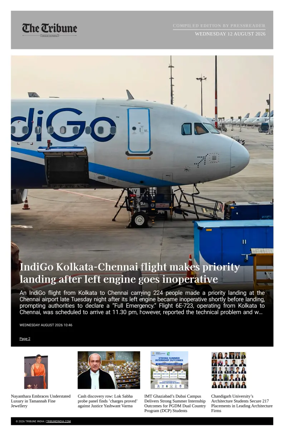 Cover of Tribune India - Compiled Edition