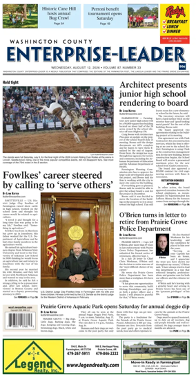 Cover of Washington County Enterprise-Leader
