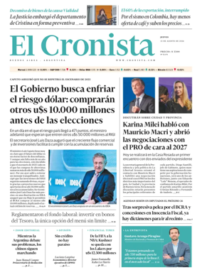 Cover of El Cronista