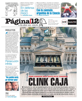 Cover of Pagina 12