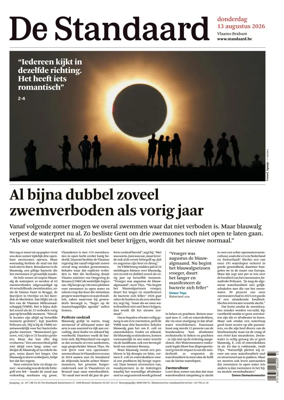 Cover of De Standaard