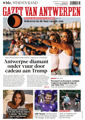 Cover of Gazet van Antwerpen Stad en Rand