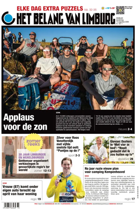 Cover of Het Belang van Limburg