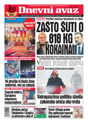 Cover of Dnevni avaz