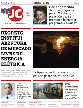 Cover of Jornal do Commercio