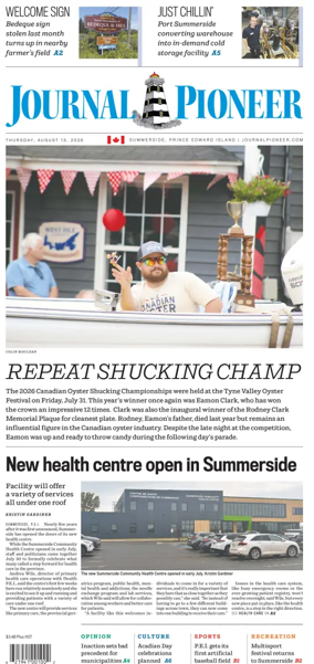 Cover of Journal Pioneer