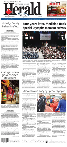 Cover of Lethbridge Herald