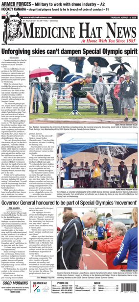 Cover of Medicine Hat News
