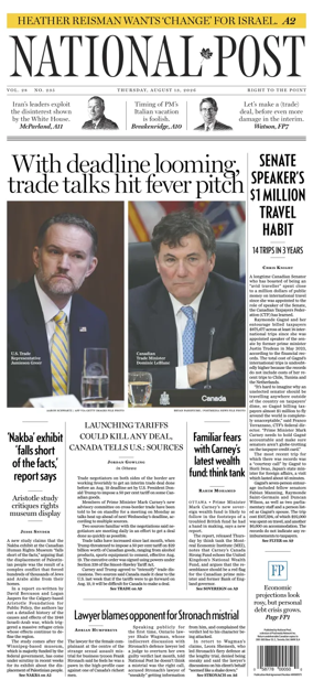 Cover of National Post - (Latest Edition)