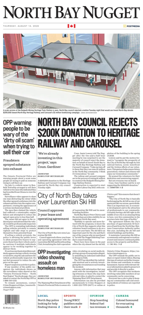 Cover of North Bay Nugget