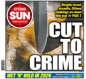 Cover of Ottawa Sun