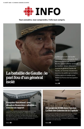 Cover of Radio-Canada Info