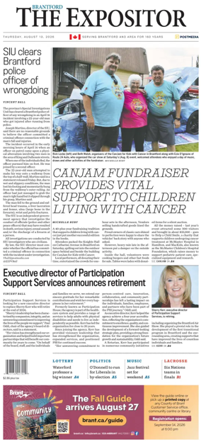 Cover of The Expositor (Brantford)