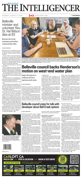 Cover of The Intelligencer (Belleville)