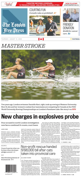 Cover of The London Free Press
