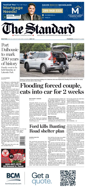 Cover of The Standard (St. Catharines)