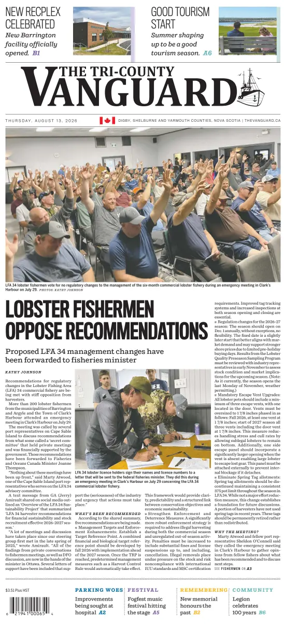 Cover of Tri-County Vanguard