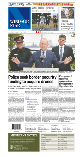 Cover of Windsor Star