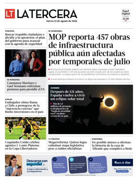 Cover of La Tercera