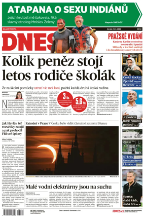 Cover of MF DNES