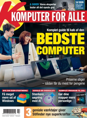 Cover of Komputer For Alle (Denmark)