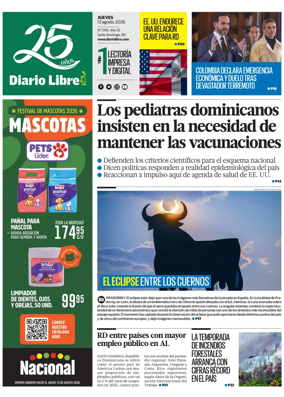 Cover of Diario Libre (Republica Dominicana)