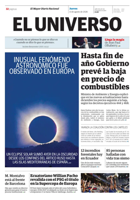 Cover of El Universo