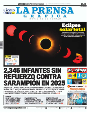 Cover of La Prensa Grafica