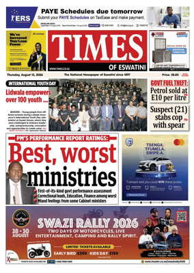 Cover of Times of Eswatini