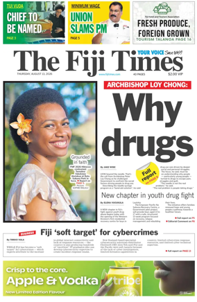 Cover of The Fiji Times