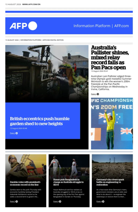 Cover of AFP English
