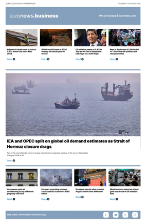 Cover of Euronews Business