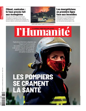 Cover of L'HUMANITE