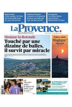 Cover of La Provence Alpes-de-Haute-Provence