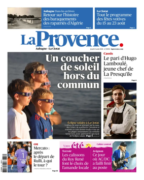 Cover of La Provence Aubagne-La Ciotat