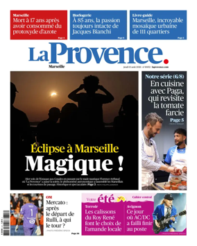 Cover of La Provence Marseille