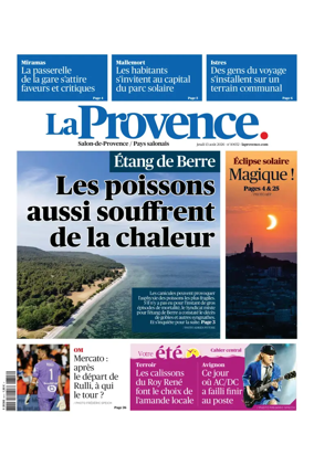 Cover of La Provence Salon-de-Provence / Pays salonais