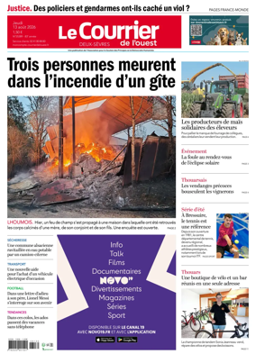 Cover of Le Courrier de l’Ouest (Deux-Sevres)